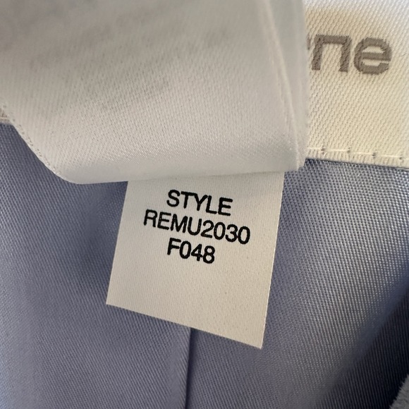 VTG Liz Claiborne Blazer Jacket Suede Leather Size S Blue Notch Collar Lined - Picture 12 of 16